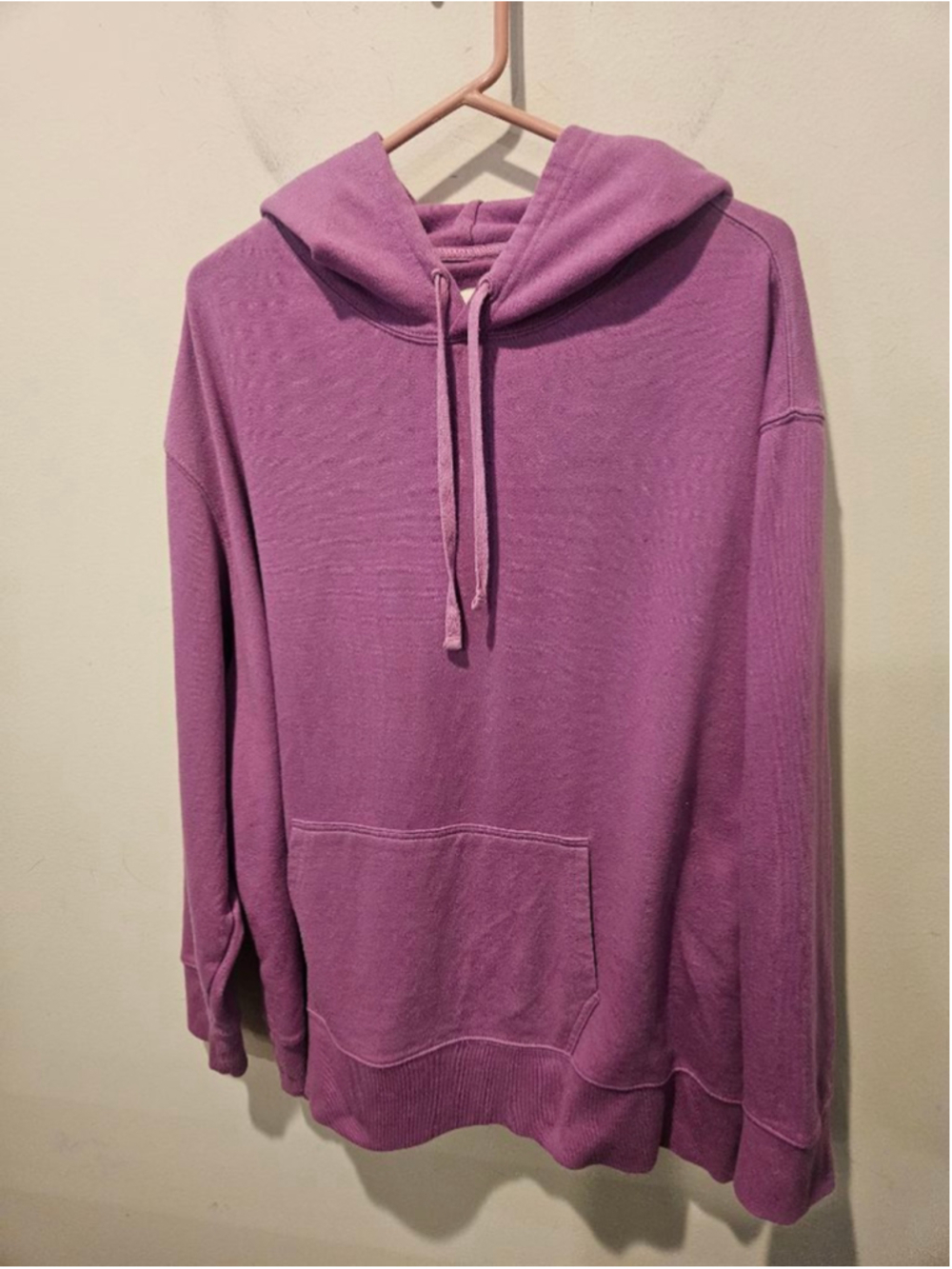 Women's Ivory Ella Purple Oversized Hoodie XL - Picture 3 of 8